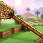 how to make a sideways broom in minecraft